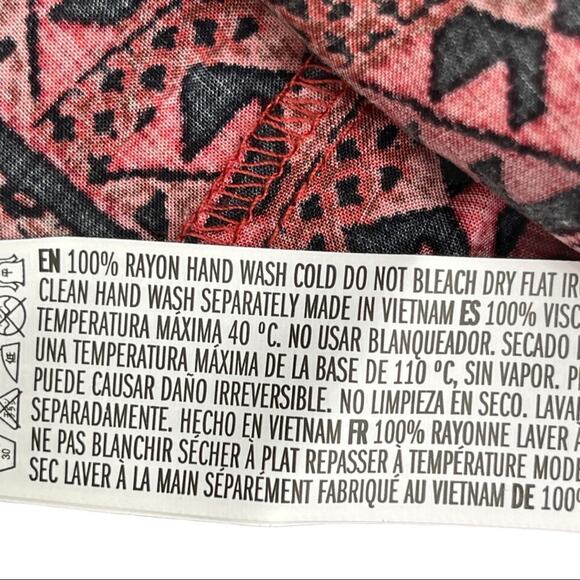 Forever 21 Womens Printed Boho Festival Summer Shorts Size M - Picture 7 of 7